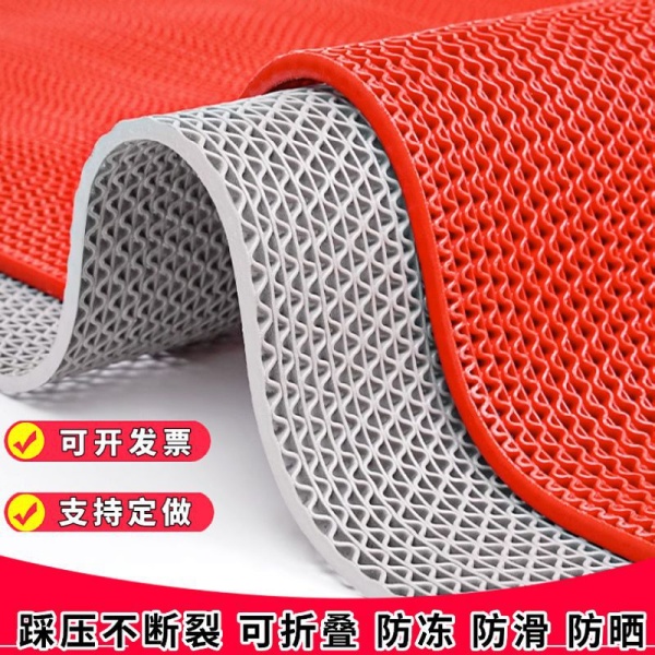 浴室防滑垫门垫垫子S型网眼镂空塑料餐馆医院游泳馆浴室厨房地垫