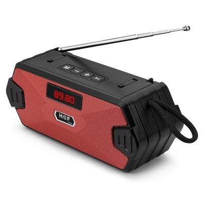 HF-F216新款无线蓝牙音响手机支架天线收音机便携式TWS手提小音箱