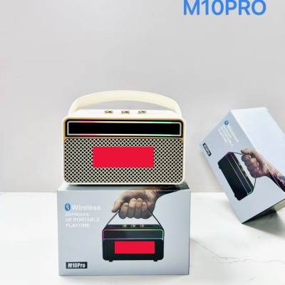 跨境爆款 M10蓝牙音箱家用桌面便携手提户外无线音响插卡重低音炮
