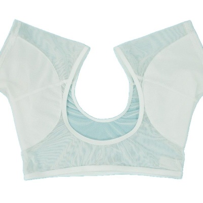 腋下吸汗垫女士吸汗衣反复使用可水洗弹力薄款网布锦纶吸汗背心薄