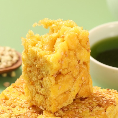 荞麦沙琪玛50包/500g荞麦粉≥8%零食品糕点心无添加蔗糖一件代发