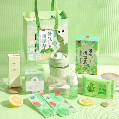 夏日清凉礼盒防暑降温礼品伴手礼套装礼公司送员工福利实用大礼包