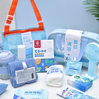 礼品包送伴手礼套装慰问防暑降温用品夏日清凉大礼包福利员工公司