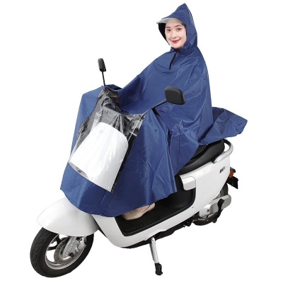 电瓶车户外骑行加厚加长成人全身单人电动车摩托车雨衣防暴雨雨披