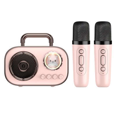 太空舱K歌宝蓝牙音响少女心礼品萌宠便捷式户外家用小型KTV工厂