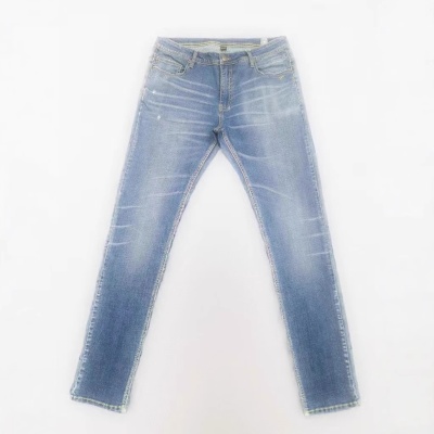 2025年新款跨境外贸男装弹力直筒牛仔裤支持来图打样小批定制