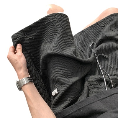 短裤男士夏季潮牌大码五分裤子男款夏天运动男生宽松外穿休闲中裤