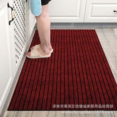 厨房地垫防油耐脏脚垫吸水吸油地毯家用门口进门门垫一件代发裁剪