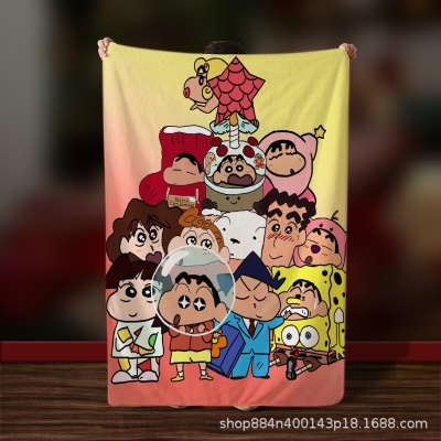 加厚圣诞节双面绒多功能毛毯四季法兰绒diy3D数码印花