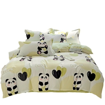 四件套定制 全棉纯棉套件床笠款四件套来图定制迅速出样 量大从优