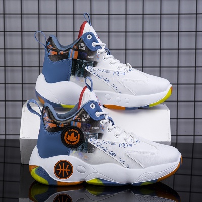 高帮篮球男鞋秋季2023新款潮牌百搭运动休闲增高莆田老爹ins潮鞋