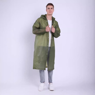 男女款EVA非一次性透明成人雨衣户外骑行电动车雨披斗篷厂家批发