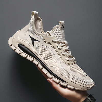 男鞋夏季透气网鞋子男士运动鞋韩版百搭厚底跑步老爹潮鞋椰子男鞋