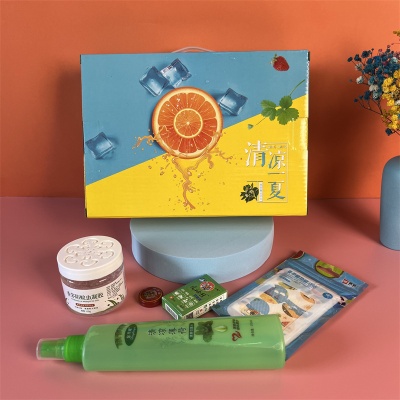 清凉一夏礼盒套装夏日防晒驱蚊防暑大礼包夏季实用伴手礼礼品批发