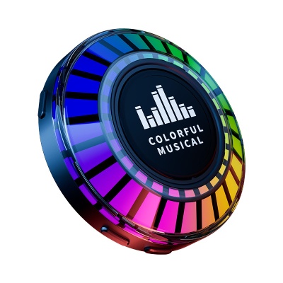 跨境新款骨传导蓝牙音响 APP控制拾音氛围灯无线迷你低音炮音箱