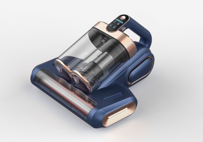 跨境双尘杯滚刷除螨仪拍打家用床上吸尘器大吸力紫光杀菌机除螨机