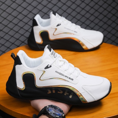 新款男鞋低帮时尚舒适休闲运动鞋外贸青年学生户外旅游跑步鞋男