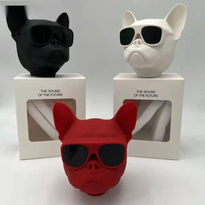 蓝牙音箱狗头音响超重低音户外迷你小钢炮可爱无线便携式立体声