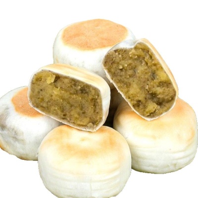 冰皮绿豆饼红豆饼木糖醇海藻糖0添加蔗糖12天短保传统开袋即食5盒