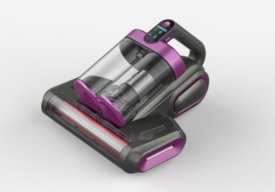 跨境新款超声波强吸力滚刷双尘杯拍打过滤除紫外线杀菌除螨仪批发