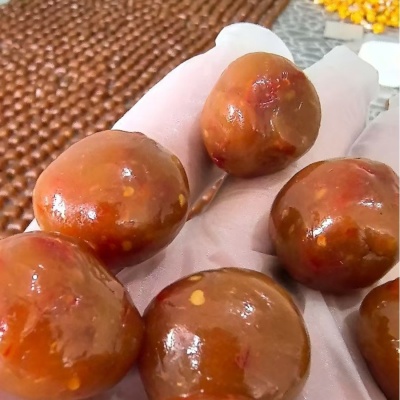 黄芪双参枸杞丸瓶装108g抖快直播同款传统糕点源头工厂手工爆品