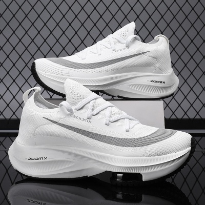 2025跨境新款大码男鞋超轻秋厚底休闲运动鞋百搭ins情侣户外跑鞋