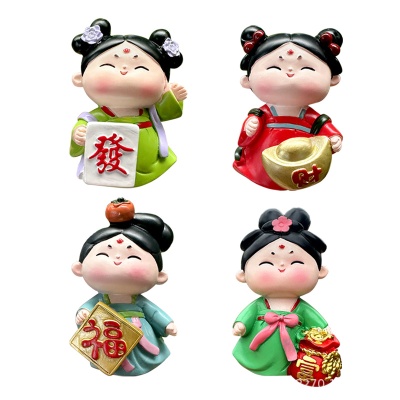 新款文创冰箱贴磁吸女生节日礼物国潮古风唐风家居装饰品原创古风