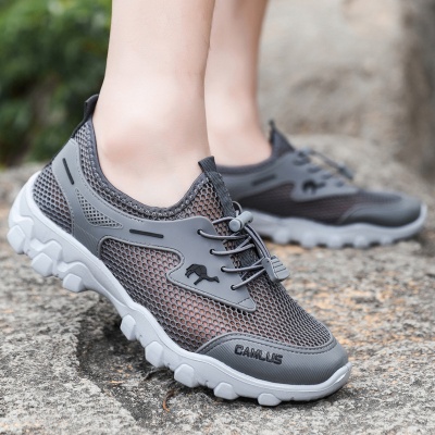 溯溪鞋网鞋男款软底防臭透气网面鞋休闲鞋户外网布运动鞋涉水登山