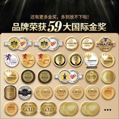 傲鱼智利原装原瓶进口红酒红葡萄酒水果酒中秋送礼盒装双支套装