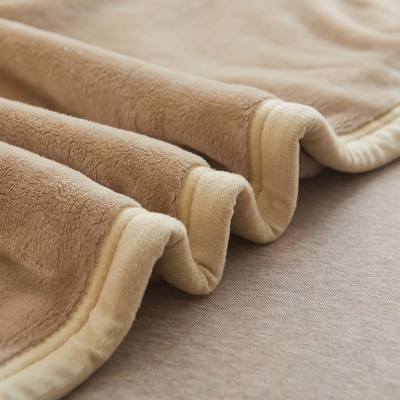 无印毛毯a类加厚牛奶绒良品毯子午睡毯办公室沙发毯单人保暖盖毯