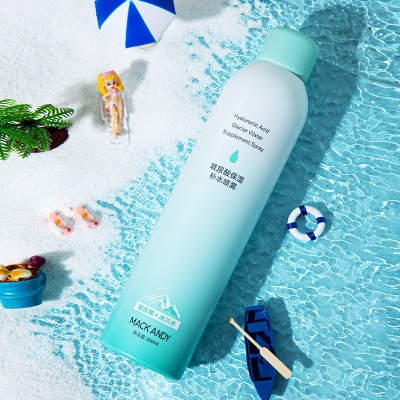 玛可安迪玻尿酸冰川水补水喷雾妆前滋润保湿爽肤水护肤水两瓶装