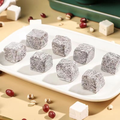 黄精桑葚五黑糕 手工制作250g瓶装五谷即食黑芝麻黑豆糕点小零食