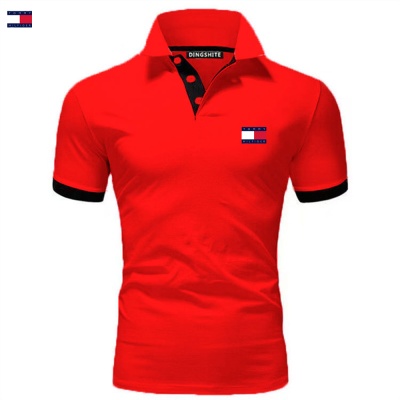 跨境男新款上市夏季男士t恤保罗男短袖上衣人气时尚流行polo衫