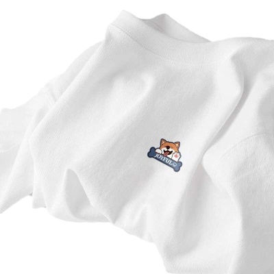 夏季宽松半袖体恤新疆纯棉短袖t恤男女同款清新简约白色打底衫ins