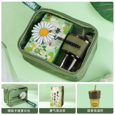 夏日清凉大礼包高温补贴伴手礼盒慰问防暑降温用品套装送员工客户