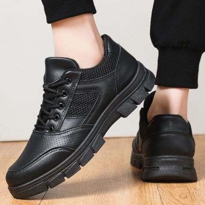 跨境大码男鞋2025新款春夏透气网面男鞋青年休闲登山鞋大码男鞋