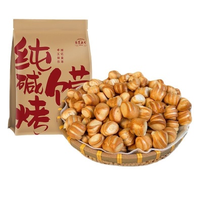 非油炸无蔗糖纯碱山西烤馍养胃烤花卷孕妇糖友吃的休闲零食烤馍