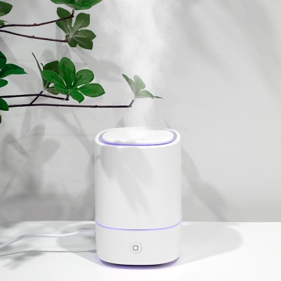 新款跨境空气加湿器usb车载办公木纹香薰机超声波喷雾家用净化器