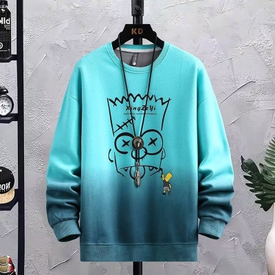 新款运动男士卫衣休闲春秋季套头时尚潮流长袖青少年学生宽松上衣