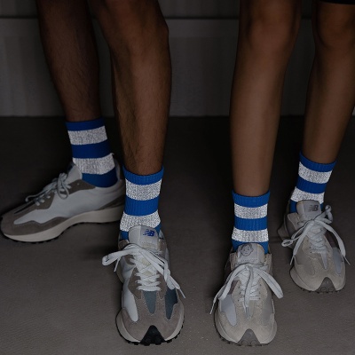 男女专业夜骑反光骑行袜透气耐磨山地公路自行车跑步健身户外运动