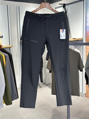 鸟同款!线下1K+夏季户外篙端轻薄压胶耐磨弹力速干工装休闲裤男潮