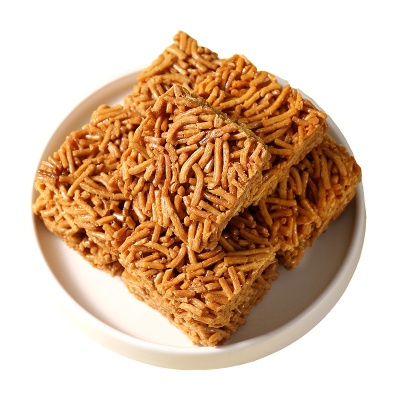 传统糕点酥脆沙琪玛独立小包装休闲零食整箱批发2包