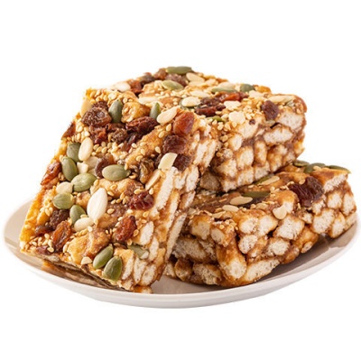 沙琪玛坚果黑糖味5斤散装整箱夜宵充饥萨琪玛办公室零食早餐糕点