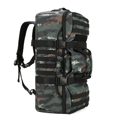 多功能户外包迷彩旅行运动包徒步越野双肩包耐磨防水大容量登山包