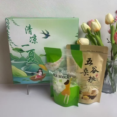 300克绿豆，一袋300克冰糖 清凉防暑套盒礼品批发套装
